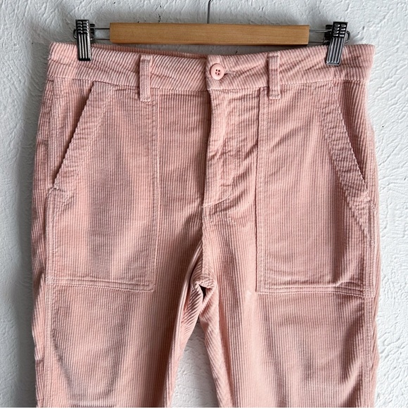 AMO Easy Army Trouser Corduroy Pink Clay Sz 29 Ankle Length - Picture 3 of 7